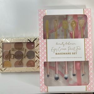 BUNDLE* Beauty Bakerie Bite Size Eyeshadow Palette And Brush Set